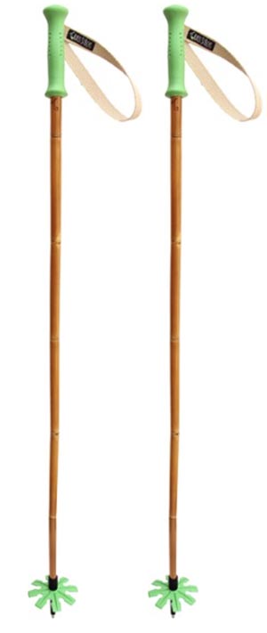Grass Sticks Original Bamboo Downhill ski poles