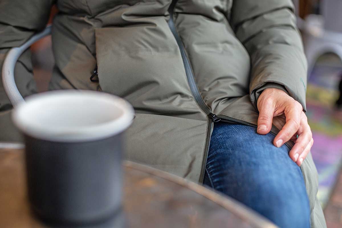 Patagonia Jackson Glacier Parka (two-way front zipper)