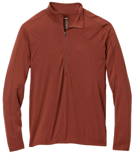 REI Co-op Merino 185 Half-Zip baselayer top